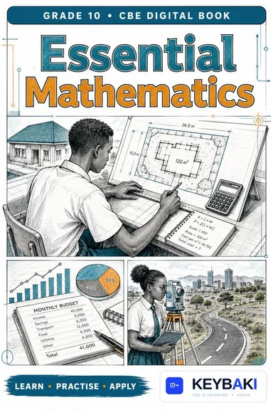 Essential Mathematics CBE textbook cover