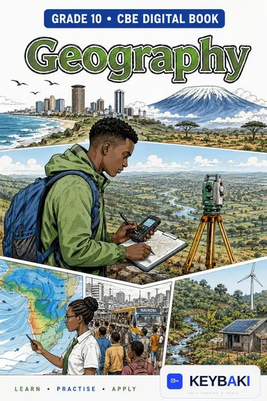 Geography CBE textbook cover
